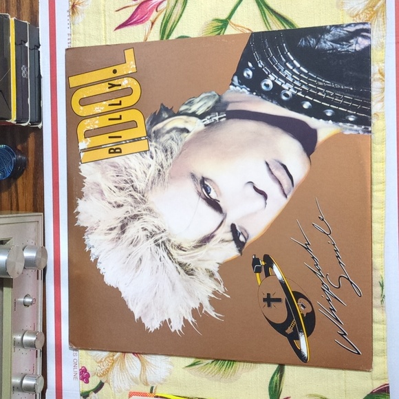 Billy Idol – Whiplash Smile - Vinyl LP 1986 - Printed Inner Sleeve - EX/VG+ - Picture 7 of 7